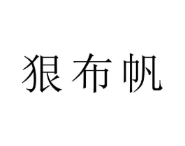 狠布帆商标原图 第25类服装鞋帽