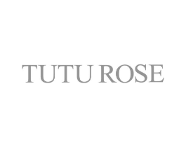 TUTU ROSE商标原图 第25类服装鞋帽