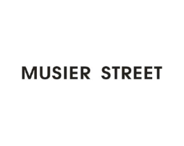MUSIER STREET商标原图 第25类服装鞋帽
