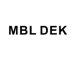 MBL DEK商标原图 第25类服装鞋帽