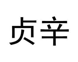 贞辛商标原图 第25类服装鞋帽