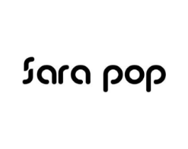 SARA POP商标原图 第25类服装鞋帽