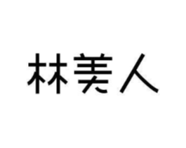林美人商标原图 第25类服装鞋帽