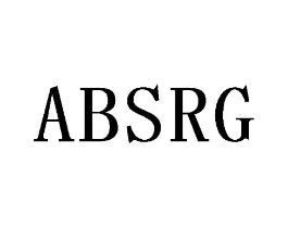 ABSRG商标原图 第25类服装鞋帽