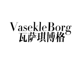 瓦萨琪博格 VASEKLEBORG商标原图 第25类服装鞋帽