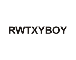 RWTXYBOY商标原图 第25类服装鞋帽