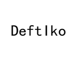 DEFTLKO商标原图 第25类服装鞋帽