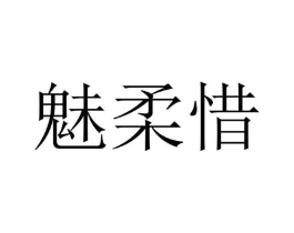 魅柔惜商标原图 第25类服装鞋帽