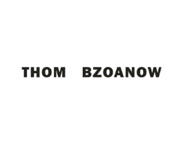 THOM BZOANOW商标原图 第25类服装鞋帽
