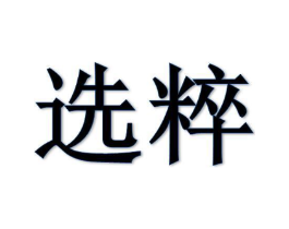 选粹商标原图 第25类服装鞋帽
