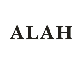 ALAH商标原图 第25类服装鞋帽