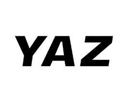 YAZ商标原图 第25类服装鞋帽
