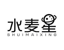 水麦星商标原图 第25类服装鞋帽