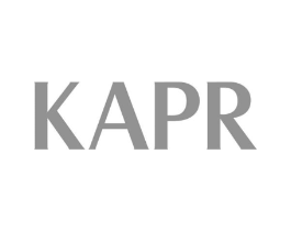 KAPR商标原图 第25类服装鞋帽