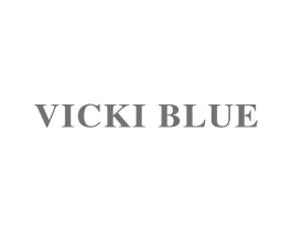 VICKI BLUE商标原图 第25类服装鞋帽