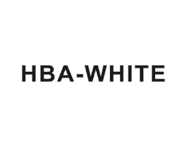HBA-WHITE商标原图 第25类服装鞋帽
