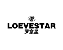 罗意星 LOEVESTAR商标原图 第25类服装鞋帽