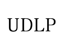 UDLP商标原图 第25类服装鞋帽