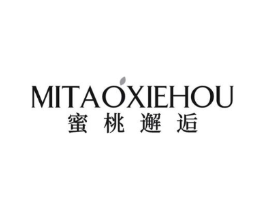 蜜桃邂逅商标原图 第25类服装鞋帽
