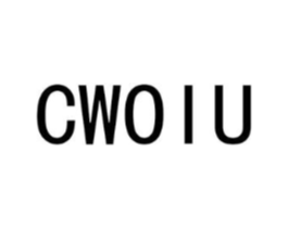 CWOIU商标原图 第25类服装鞋帽