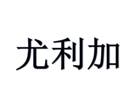 尤利加商标原图 第25类服装鞋帽