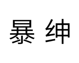暴绅商标原图 第25类服装鞋帽