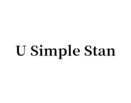 U SIMPLE STAN商标原图 第25类服装鞋帽