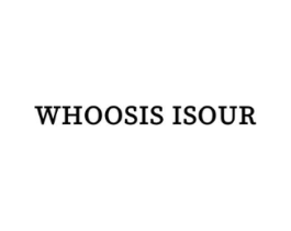 WHOOSIS ISOUR商标原图 第25类服装鞋帽
