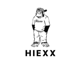 HIEXX商标原图 第25类服装鞋帽