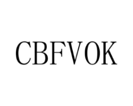 CBFVOK商标原图 第25类服装鞋帽