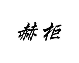 赫柜商标原图 第25类服装鞋帽