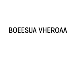 BOEESUA VHEROAA商标原图 第25类服装鞋帽