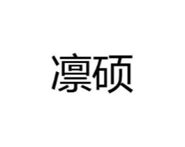 凛硕商标原图 第25类服装鞋帽