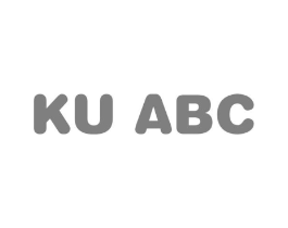 KU ABC商标原图 第25类服装鞋帽