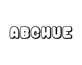 ABCHUE商标原图 第25类服装鞋帽