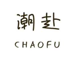 潮赴商标原图 第25类服装鞋帽