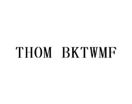 THOM BKTWMF商标原图 第25类服装鞋帽