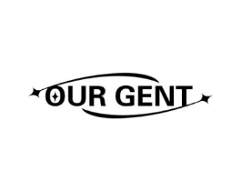 OUR GENT商标原图 第25类服装鞋帽