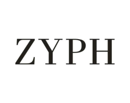 ZYPH商标原图 第25类服装鞋帽