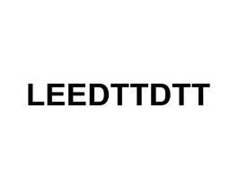 LEEDTTDTT商标原图 第25类服装鞋帽