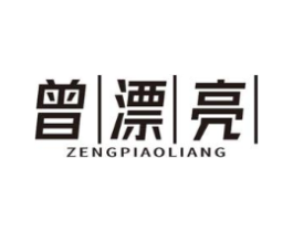 曾漂亮商标原图 第25类服装鞋帽