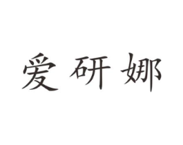 爱研娜商标原图 第25类服装鞋帽