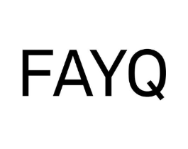 FAYQ商标原图 第25类服装鞋帽