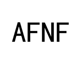 AFNF商标原图 第25类服装鞋帽