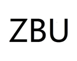ZBU商标原图 第25类服装鞋帽