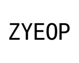 ZYEOP商标原图 第25类服装鞋帽