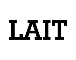LAIT商标原图 第25类服装鞋帽