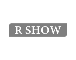 R SHOW商标原图 第25类服装鞋帽