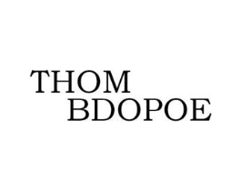 THOM BDOPOE商标原图 第25类服装鞋帽