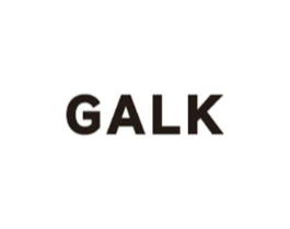 GALK商标原图 第25类服装鞋帽